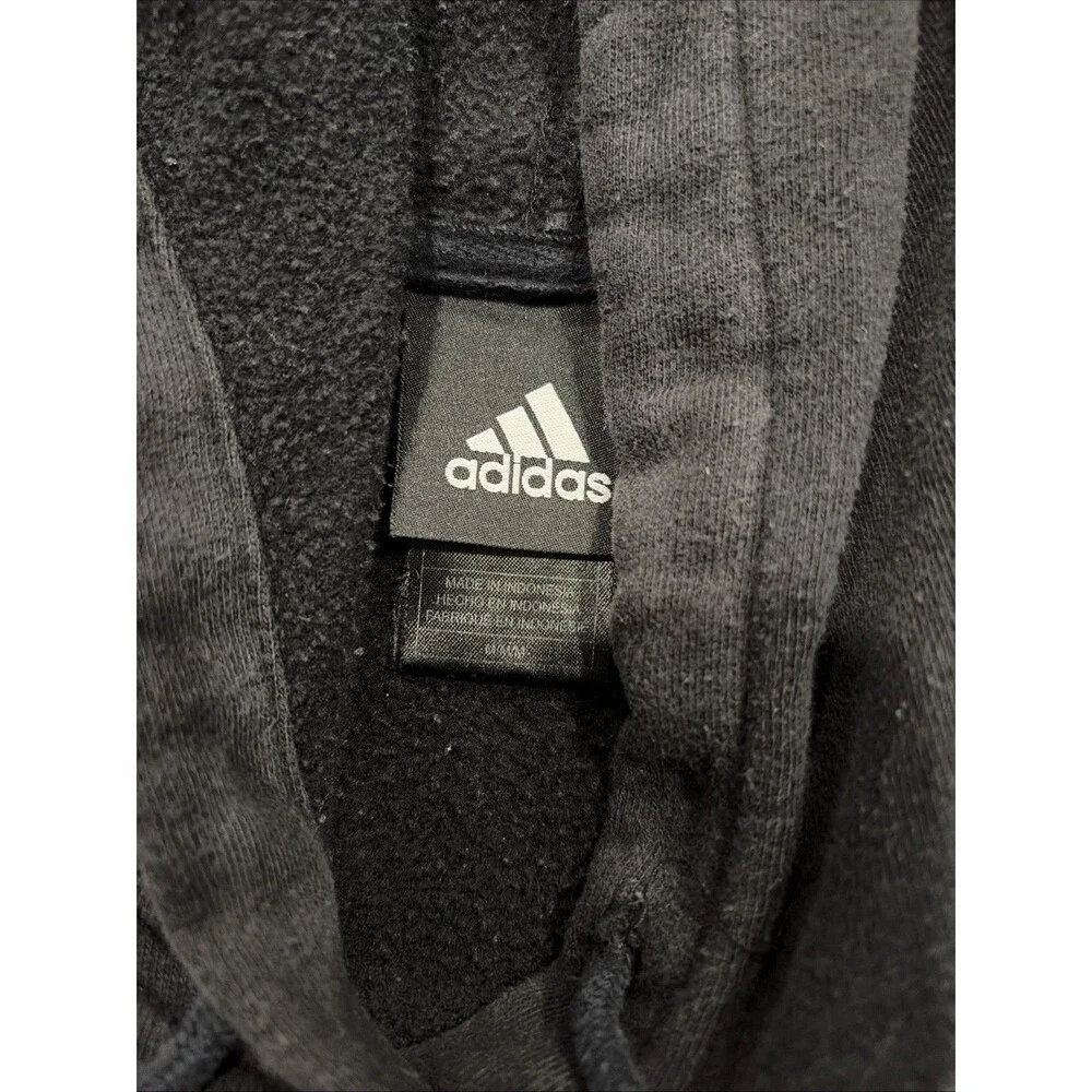 Adidas Golden State Warriors Hoodie Mens Sz Medium Black Logo Cotton Curry Green